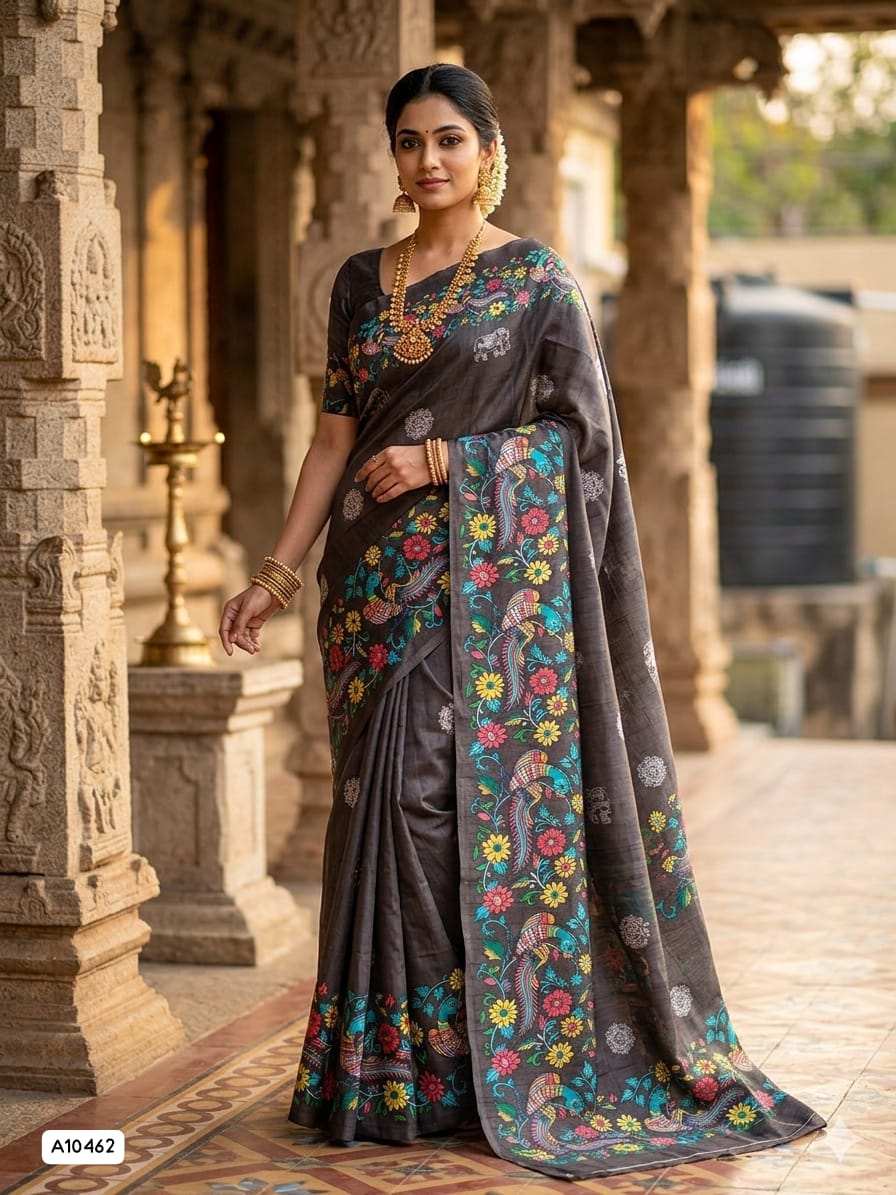 Printed Saree