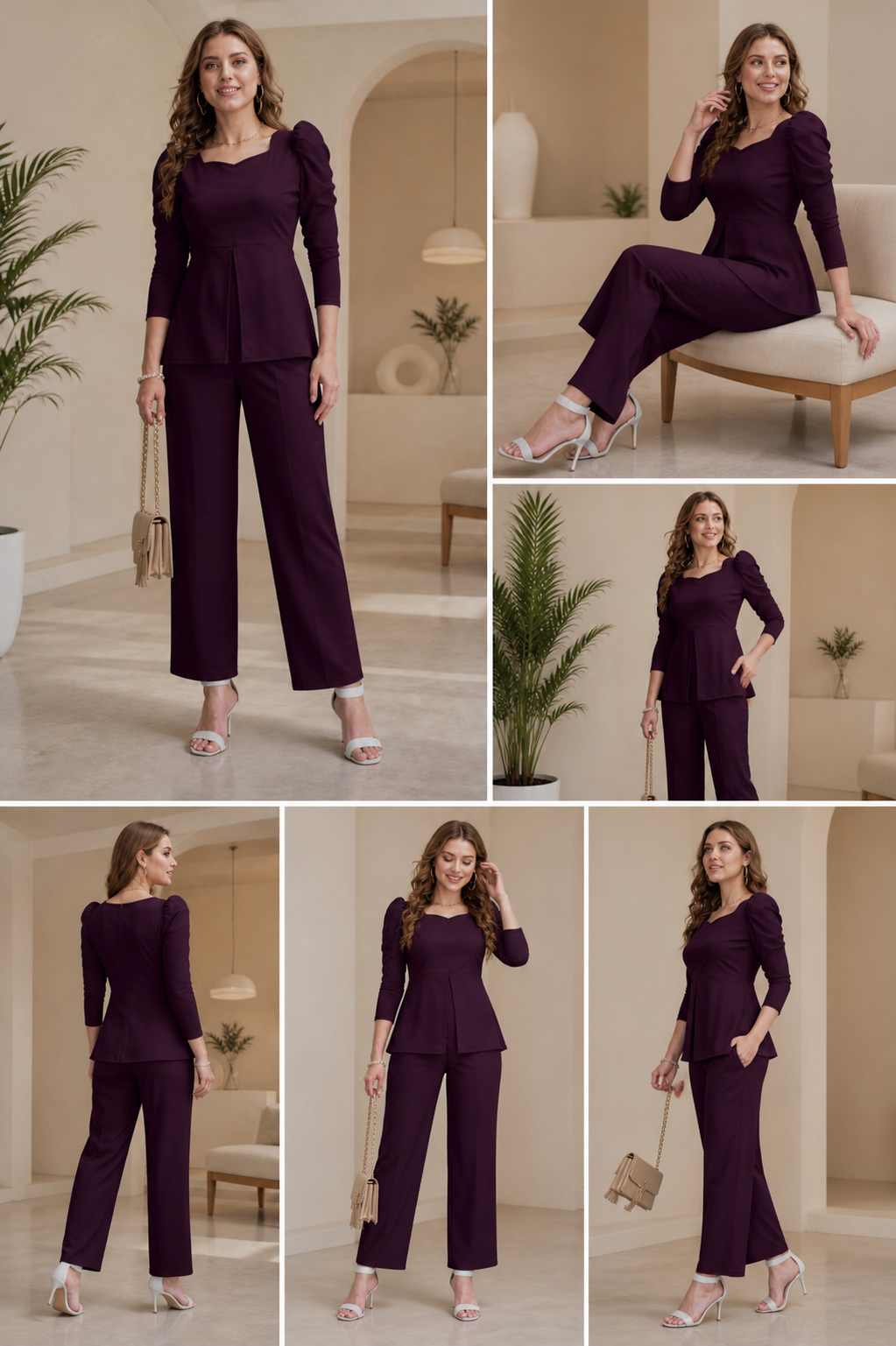 Women Co-Ord Set in Imported Fabric | Stylish Top & Pant Set for Party, Casual & Office Wear