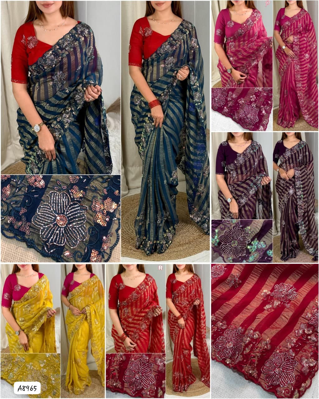 Beautiful Party Wear Saree 💖