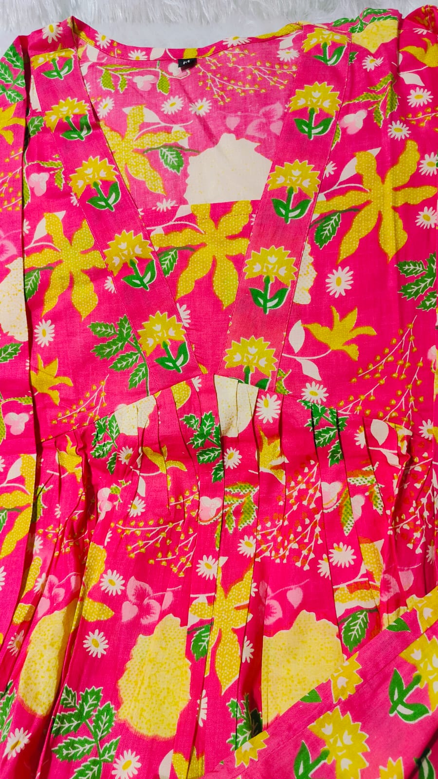 💖Upgrade your style with this beautiful and refreshing Pure cotton party wear dress set 💖