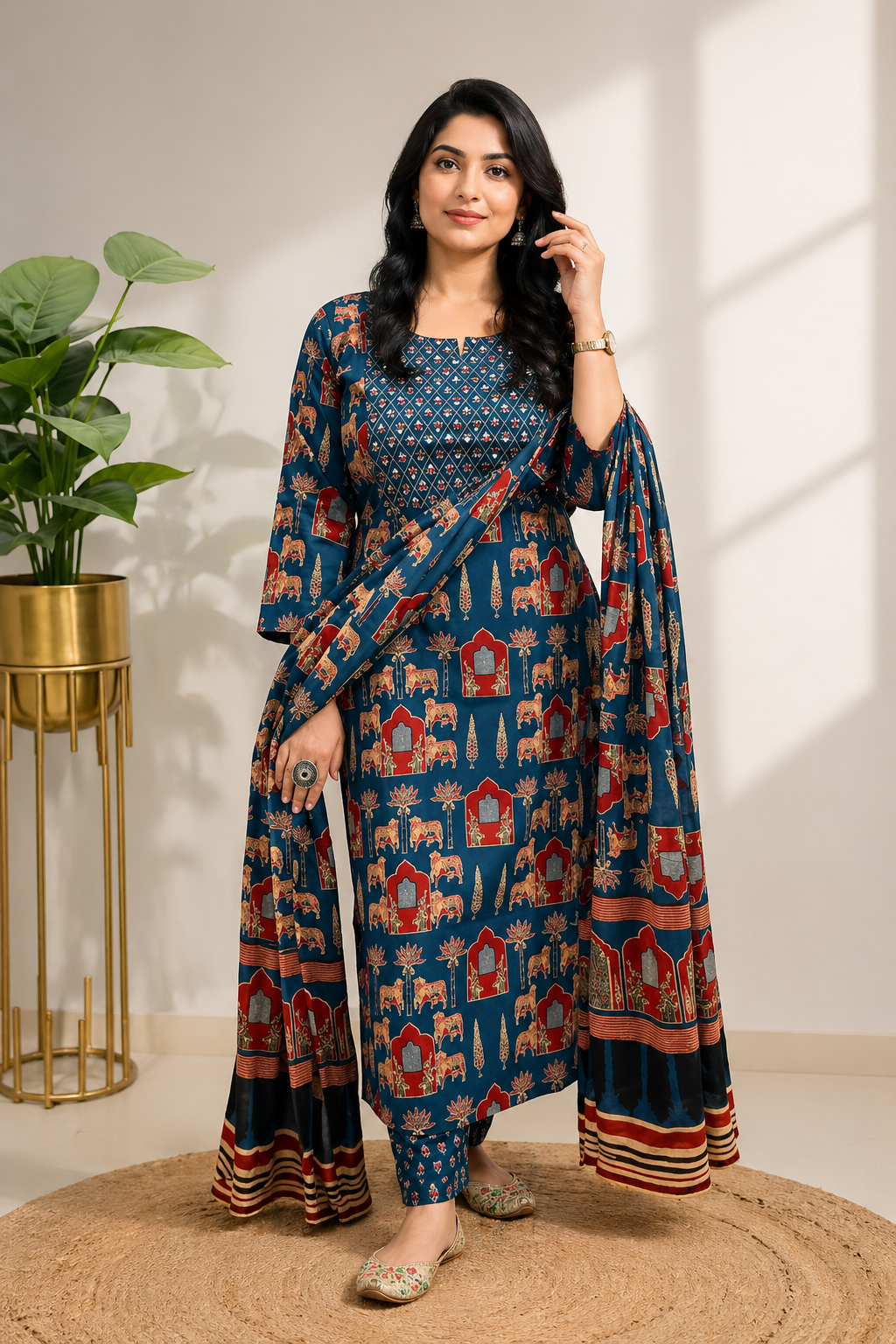 💖Cotton Stitched Suit