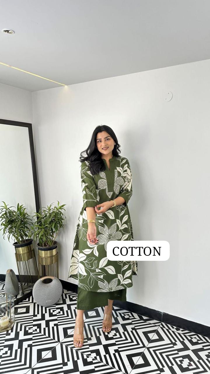 Pure Cotton Summer Cord-Set