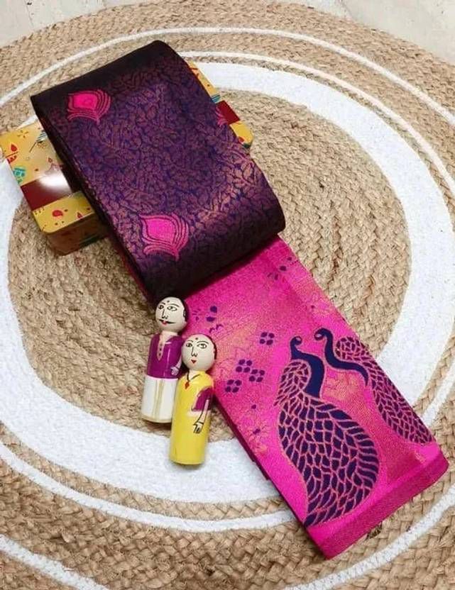 🔥NEW BANARASI PURE ZARI SAREE*