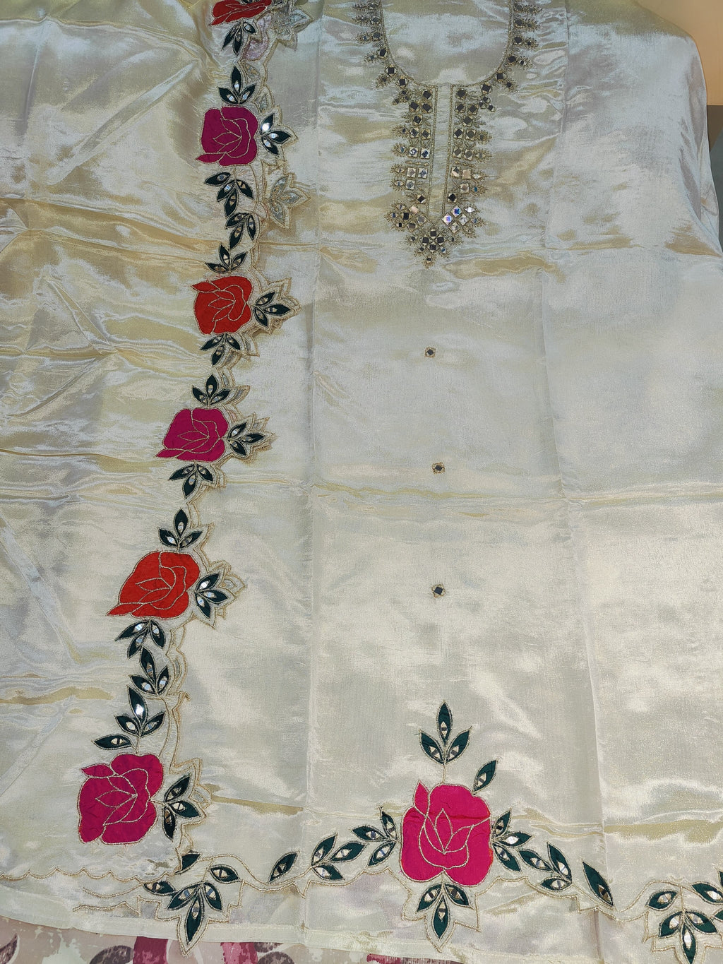 Party Wear Suit in Simmar