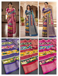 🔥Presenting Enchanting soft Dola silk saree For Intimate And Big Fat Indian Weddings