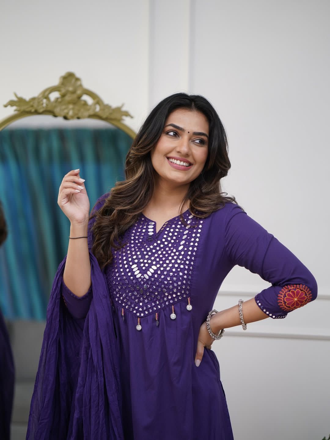 💖Summer Spacial Pure Cotton Party Wear Dress 💖