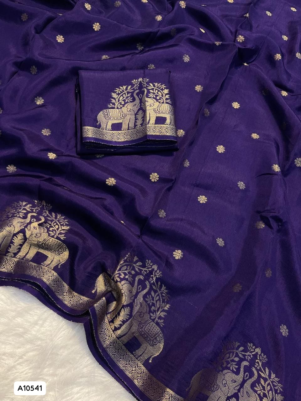 💖Pure Russian Viscose Party Wear Saree 💓