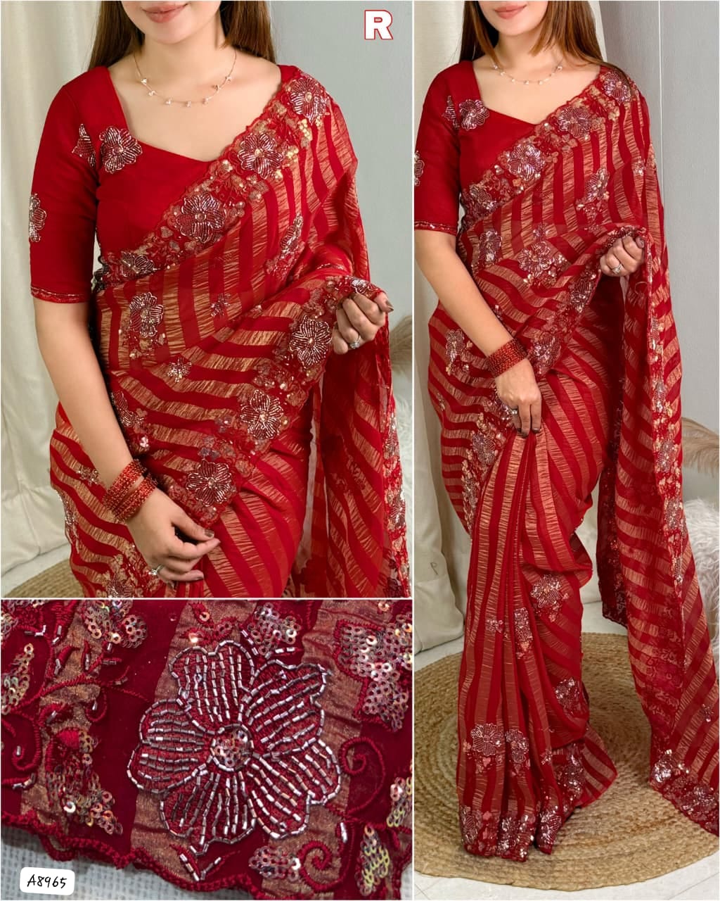 Beautiful Party Wear Saree 💖