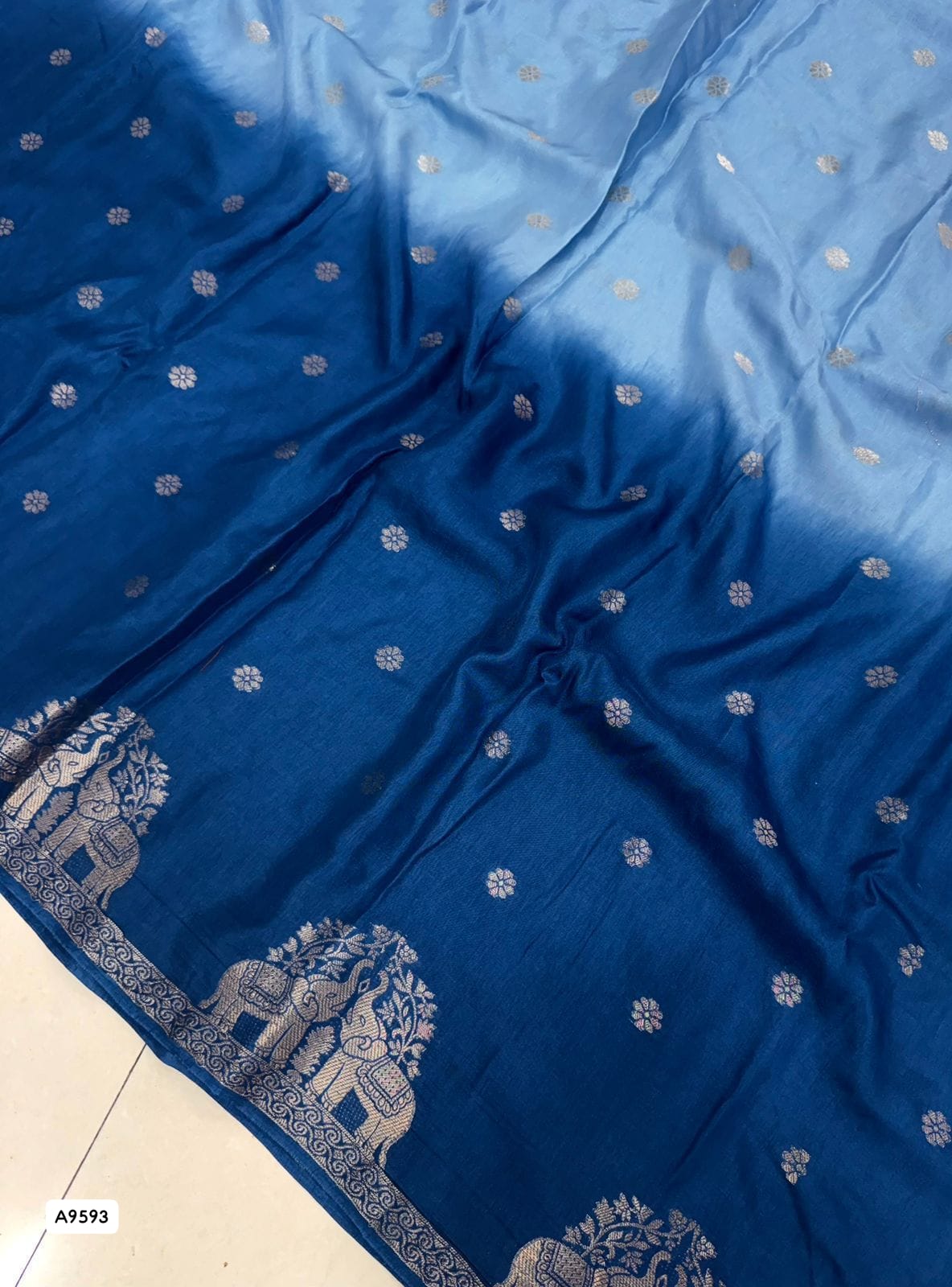 Muslin Silk Duble Shade Saree