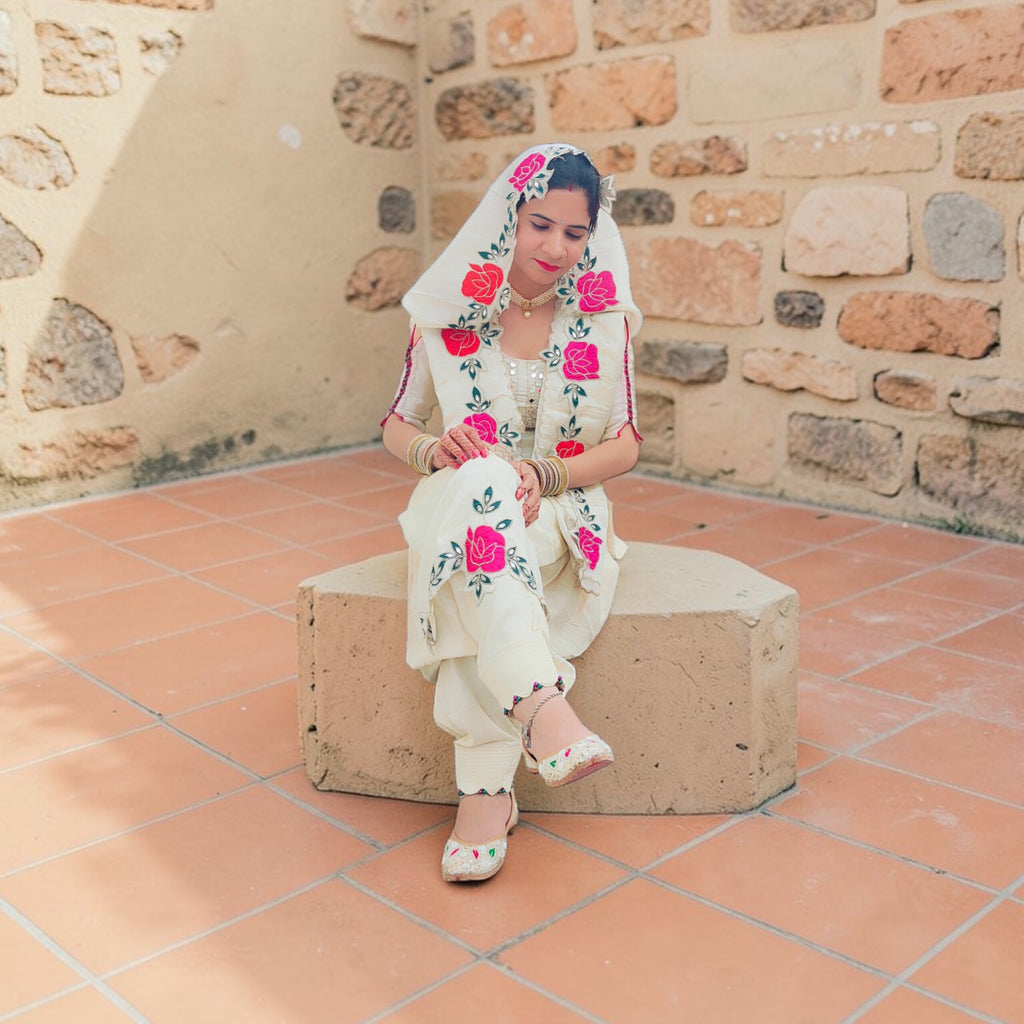 Party Wear Suit in Simmar