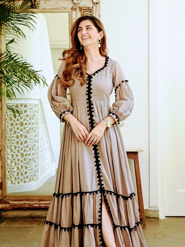 Beautiful Pure Reyon cotton Gown