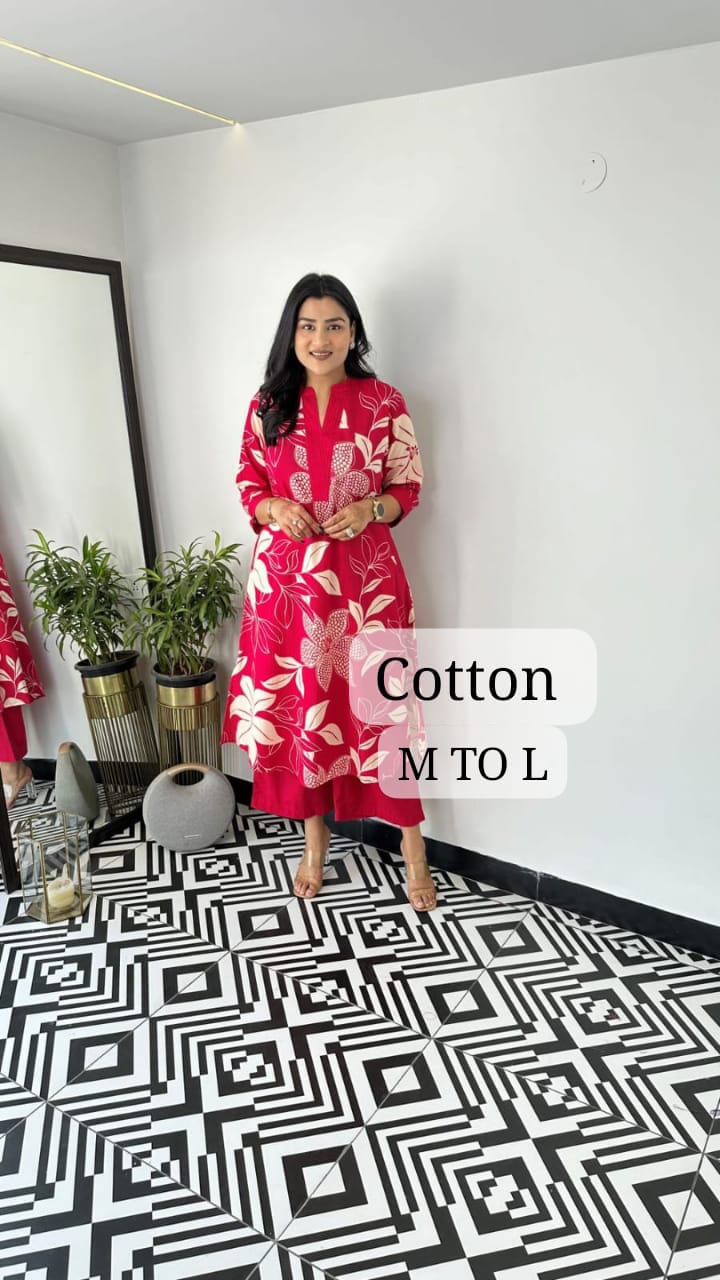 Pure Cotton Summer Cord-Set