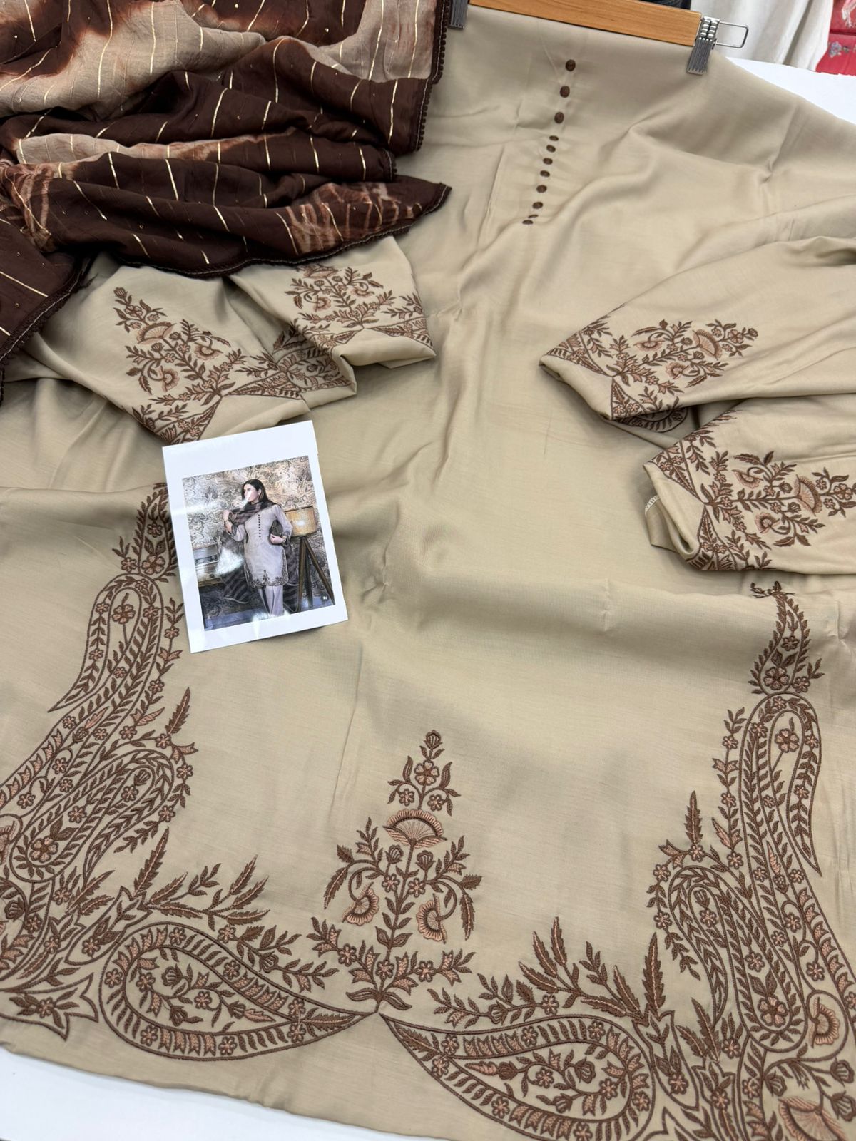 Pure Muslin Cotton Party Wear Suit ❤️