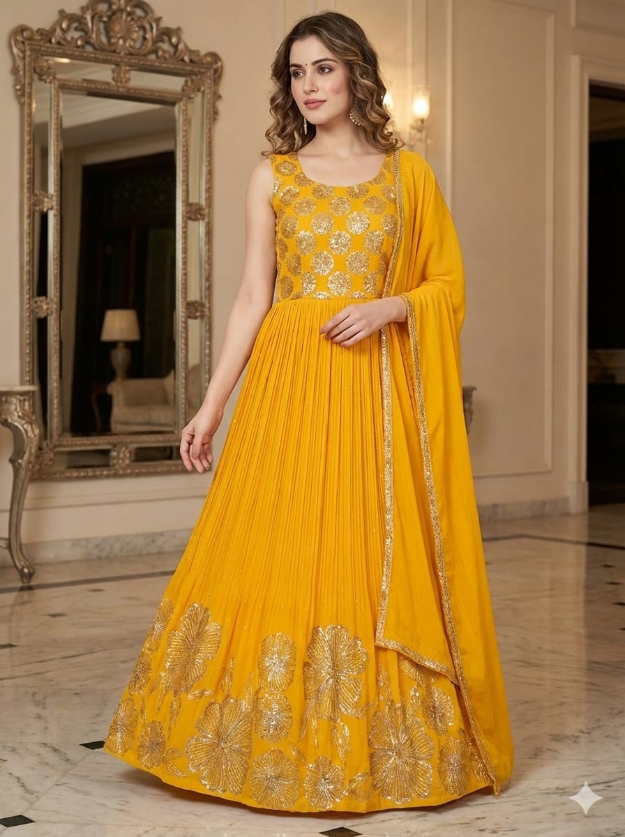 💛 Party Wear Gown