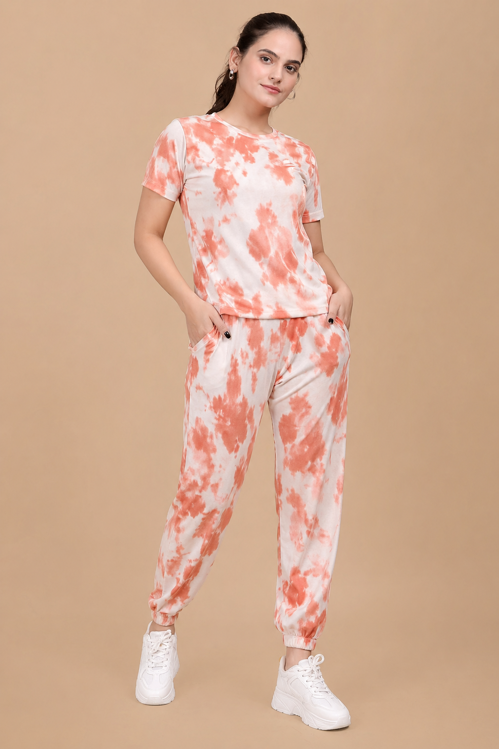 Printed Night Dress Set