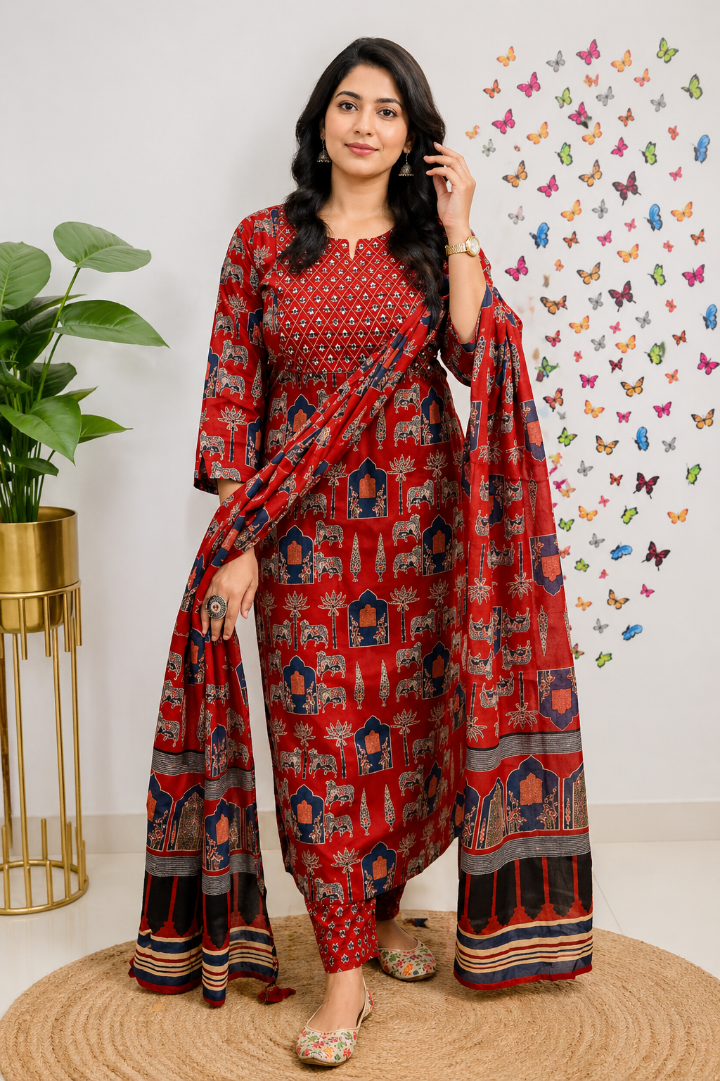 💖Cotton Stitched Suit