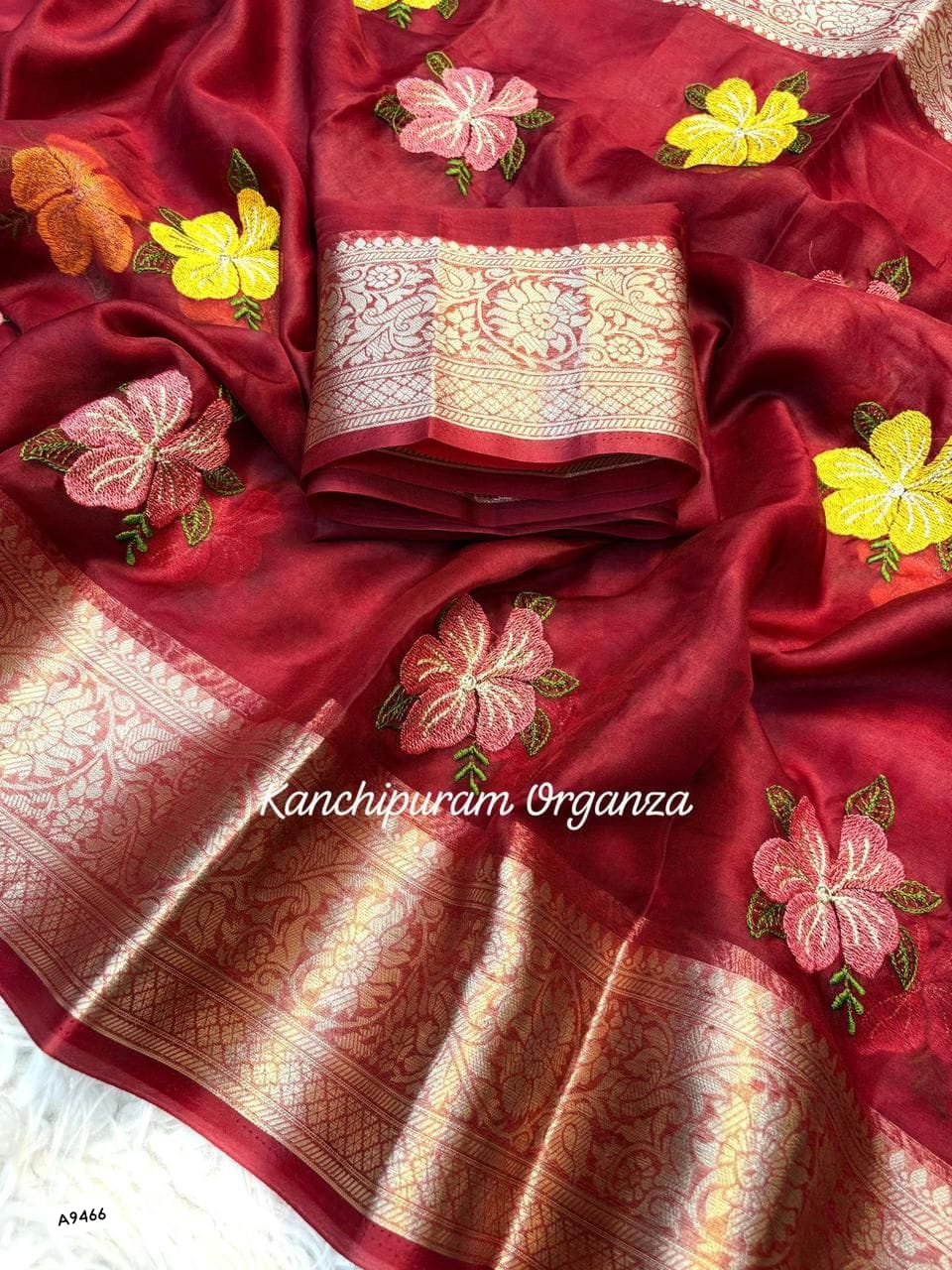 Organza Jacquard Saree