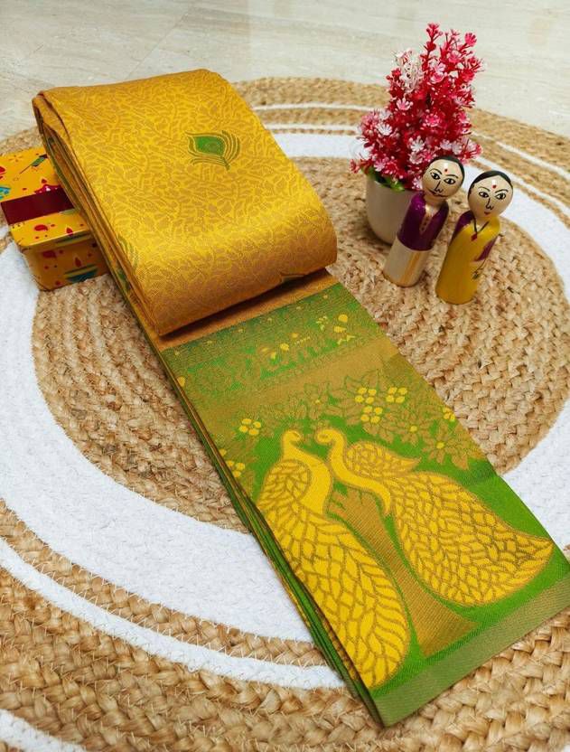 🔥NEW BANARASI PURE ZARI SAREE*