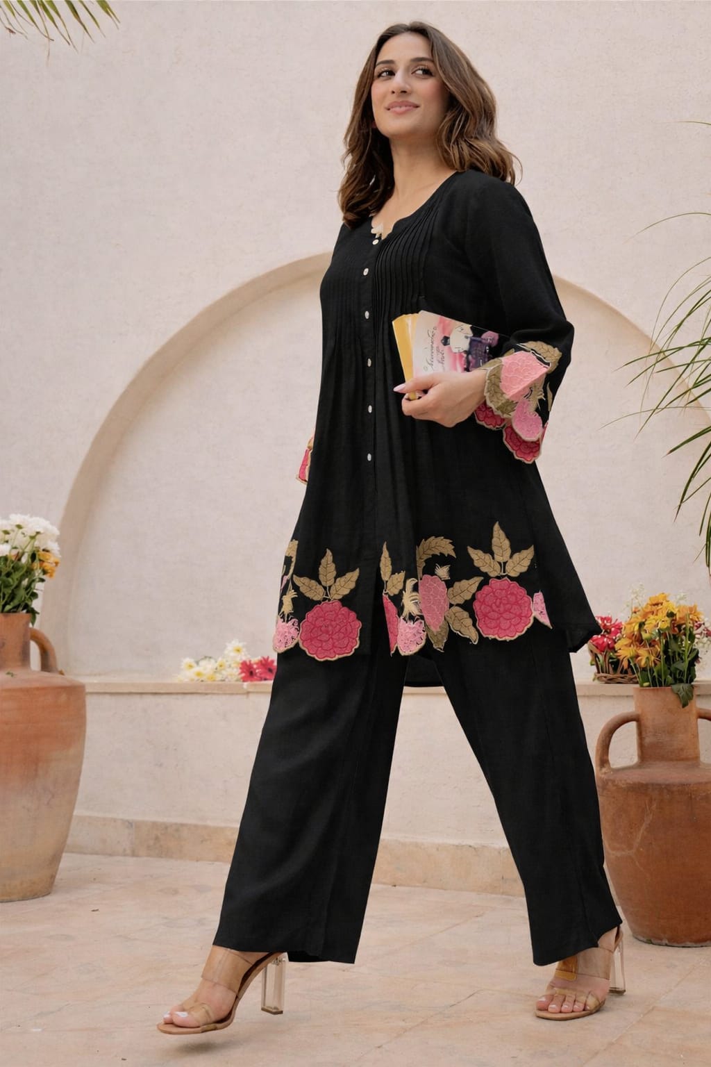 Party Wear Cotton Cord-Set